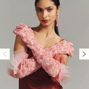 Rosette Opera Gloves - Women Accessories